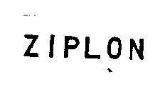 Nhãn hiệu ZIPLON  của YKK CORPORATION, số đơn 4-1984-00044