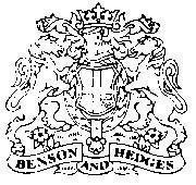 BENSON and HEDGES 