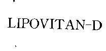 Nhãn hiệu LIPOVITAN-D  của TAISHO PHARMACEUTICAL CO., LTD., số đơn 4-1985-00323