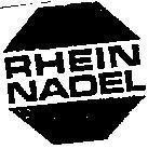 Nhãn hiệu RHEIN NADEL, hình RHEIN NADEL của TUNG SHING SEWING MACHINE CO., LTD, số đơn 4-1992-05639