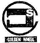 Nhãn hiệu S GOLDEN WHEEL, Hình S GOLDEN WHEEL C của TUNG SHING SEWING MACHINE CO., LTD., số đơn 4-1992-05687