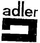 Nhãn hiệu ADLER, hình ADLER của TUNG SHING SEWING MACHINE CO., LTD., số đơn 4-1992-05690