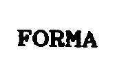 Nhãn hiệu FORMA FORMA của BTICINO S.P.A, số đơn 4-1992-06380