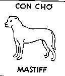 Nhãn hiệu Con chó MASTIFF  của THE SIAM CEMENT PUBLIC COMPANY LIMITED, số đơn 4-1992-06812