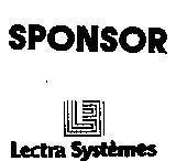 SPONSOR LECTRA SYSTEMES 