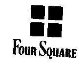 PHILIP MORRIS BRANDS SARL的FOUR SQUARE 品牌, 申请号 4-1992-07599