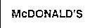 Nhãn hiệu McDONALD'S  của McDonald's Corporation, số đơn 4-1992-08411