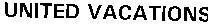 Nhãn hiệu UNITED VACATIONS  của United Airlines, Inc., số đơn 4-1992-09877