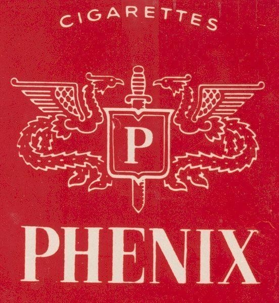 Nhãn hiệu PHENIX P CIGARETTES  của Công ty TNHH một thành viên thuốc lá Sài Gòn, số đơn 4-1992-10038