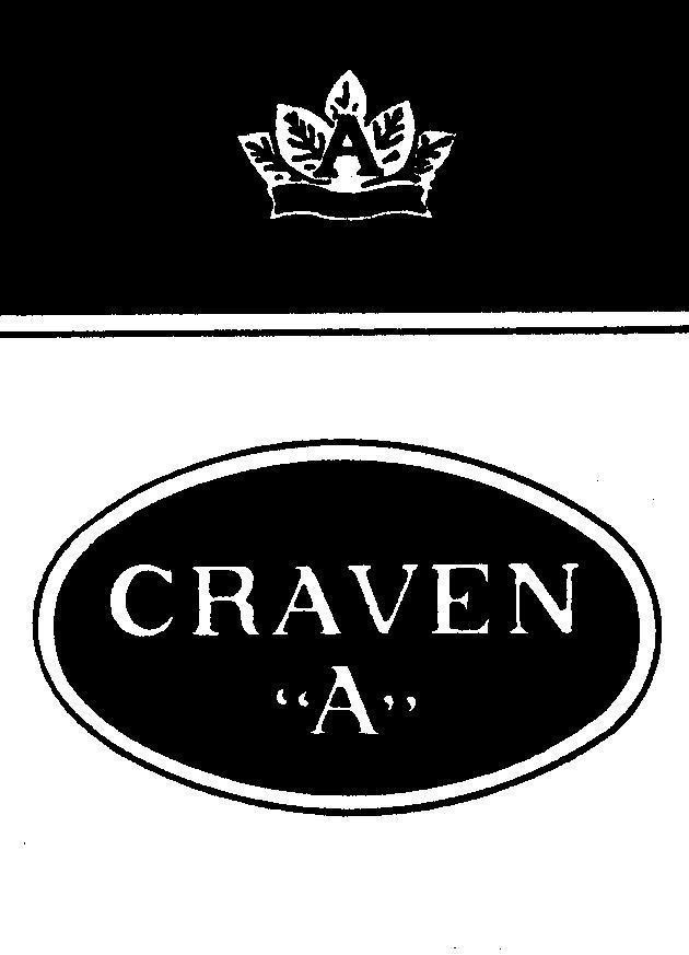 Nhãn hiệu A CRAVEN "A"  của CARRERAS LIMITED, số đơn 4-1994-17456