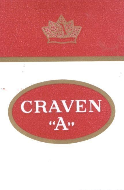 Nhãn hiệu CRAVEN "A"  của CARRERAS LIMITED, số đơn 4-1994-20632