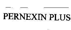 Trademark PERNEXIN PLUS PERNEXIN PLUS of SANOFI, application No 4-1995-24883