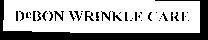 Trademark DeBON WRINKLE CARE  of LG HOUSEHOLD & HEALTH CARE LTD., application No 4-1996-27953