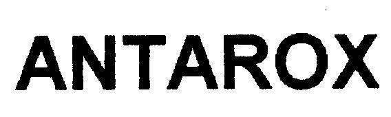 Nhãn hiệu ANTAROX  của RHODIA OPERATIONS, số đơn 4-1996-29601