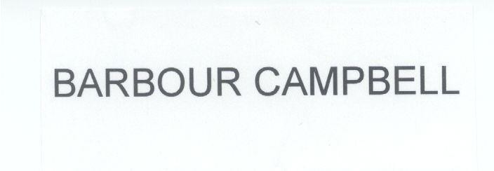 Nhãn hiệu BARBOUR CAMPBELL  của J. & P. COATS, LIMITED, số đơn 4-1996-29780