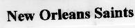 NFL PROPERTIES LLC.的NEW ORLEANS SAINTS 品牌, 申请号 4-1996-32089