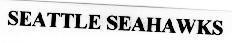 Trademark SEATTLE SEAHAWKS  of NFL PROPERTIES LLC., application No 4-1996-32098