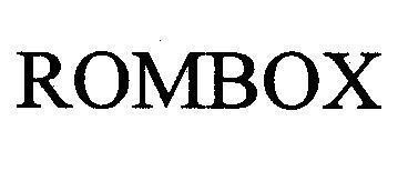 Nhãn hiệu ROMBOX ROMBOX của GLAXO GROUP LIMITED, số đơn 4-1997-32941