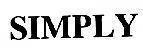 Trademark SIMPLY  of Wilmar International Limited, application No 4-1997-33887