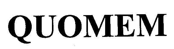 Nhãn hiệu QUOMEM QUOMEM của GLAXO GROUP LIMITED, số đơn 4-1998-39145