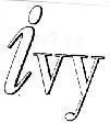 Trademark IVY  of I.P. One Co., Ltd., application No 4-1998-40134