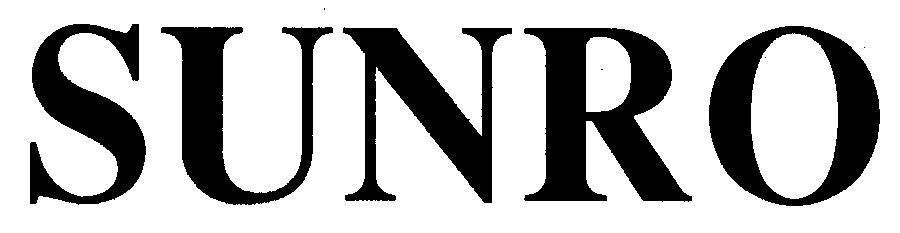 Nhãn hiệu SUNRO  của Công ty TNHH sản xuất thương mại hóa mỹ phẩm Mỹ Hảo, số đơn 4-1999-40874