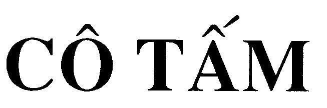 Nhãn hiệu CÔ TấM CO TAM của UNILEVER N.V., số đơn 4-1999-41665