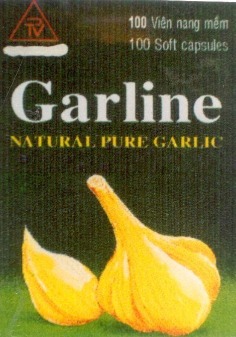 Trademark TV Garline NATURAL PURE GARLIC  of Công ty cổ phần dược phẩm TV.PHARM, application No 4-1999-42067