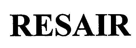 Nhãn hiệu RESAIR RESAIR của GLAXO GROUP LIMITED, số đơn 4-1999-42077