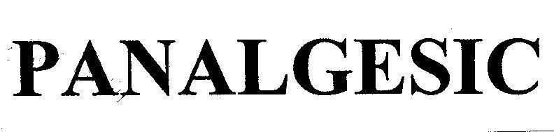PANALGESIC PANALGESIC