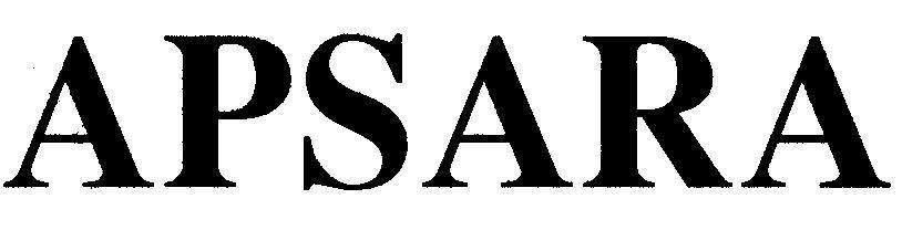 Cơ sở Kim Nga的APSARA APSARA品牌, 申请号 4-1999-43473