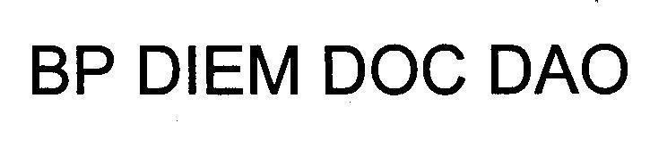 BP DIEM DOC DAO BP DIEM DOC DAO