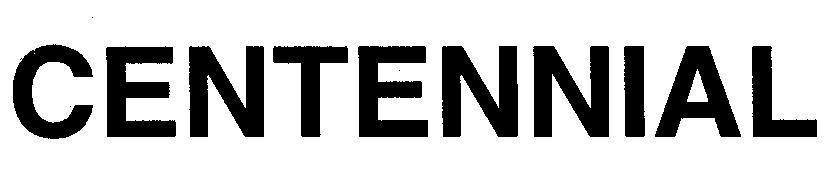Trademark CENTENNIAL  of HYUNDAI MOTOR COMPANY, application No 4-1999-43892