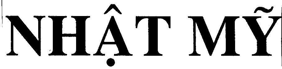 Nhãn hiệu NHậT Mỹ  của Công ty TNHH sản xuất thương mại hóa mỹ phẩm Mỹ Hảo, số đơn 4-2000-45720