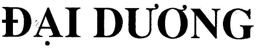 Nhãn hiệu ĐạI DƯƠNG  của Công ty TNHH sản xuất, Thương Mại Hoá Mỹ Phẩm Mỹ Hảo., số đơn 4-2000-50232