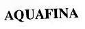 Trademark AQUAFINA  of PEPSICO, INC., application No 4-2001-00507