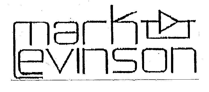 Trademark mark evinson  of HARMAN INTERNATIONAL INDUSTRIES, INCORPORATED, application No 4-2001-01056