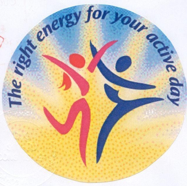 Nhãn hiệu The right energy for your active day, hình THE RIGHT ENERY FOR YOUR ACTIVE DAY của COMPAGNIE GERVAIS DANONE, số đơn 4-2001-01745