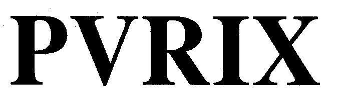 Trademark PVRIX PVRIX of GLAXOSMITHKLINE BIOLOGICALS S.A., application No 4-2001-01910