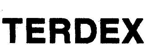 Trademark TERDEX  of Công ty cổ phần dược phẩm Cửu Long, application No 4-2001-02066