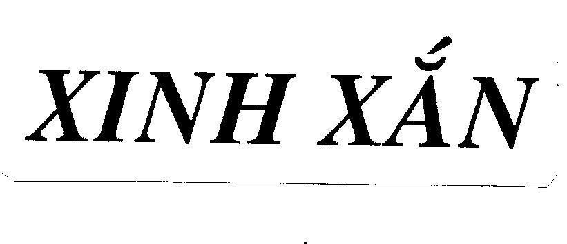 Trademark Xinh xắn  of Công ty TNHH sản xuất Văn phòng phẩm-thương mại Hán Sơn, application No 4-2001-03495