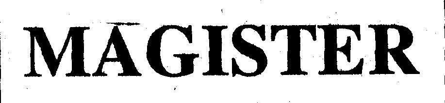 MAGISTER 