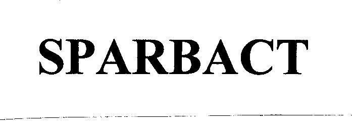 Ipca Laboratories Limited的SPARBACT 品牌, 申请号 4-2001-04507