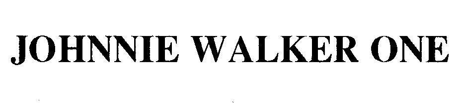 Nhãn hiệu JOHNNIE WALKER ONE JOHNNIE WALKER ONE của DIAGEO BRANDS B.V., số đơn 4-2001-04659