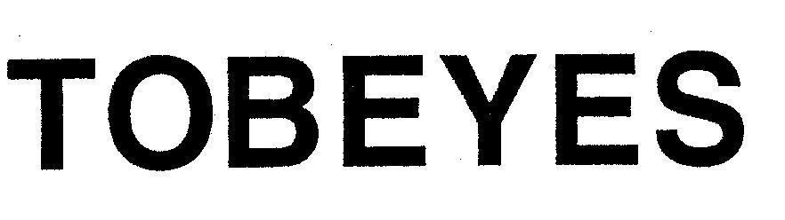 Công ty cổ phần dược phẩm Imexpharm的TOBEYES 品牌, 申请号 4-2001-05383