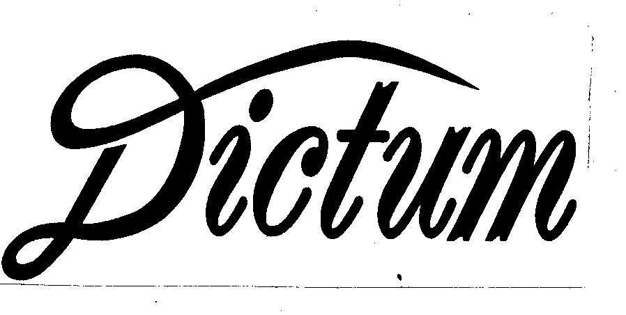 DICTUM 