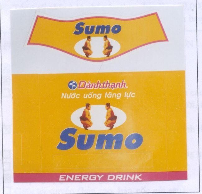 Nhãn hiệu SUMO Đảnhthạnh NUOC UONG TANG LUC ENERGY DRINK  của Công ty cổ phần nước khoáng Khánh Hòa, số đơn 4-2002-01370