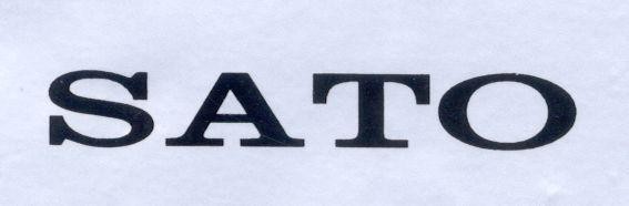 Nhãn hiệu SATO  của Công ty TNHH Điện tử Việt Nhật, số đơn 4-2002-01464