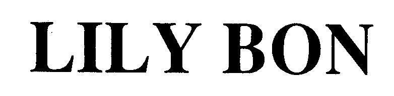 Nhãn hiệu LILY BON LILY BON của Công ty TNHH sản xuất thương mại hoá mỹ phẩm Mỹ Hảo, số đơn 4-2002-01690