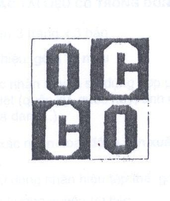 Trademark OC CO  of MITKAMMAKON (BANGKOK) LTD., PART., application No 4-2002-02127